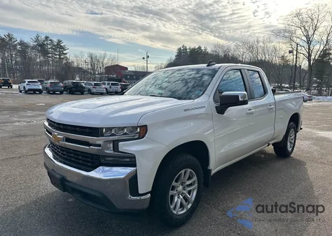 2019 Chevrolet Silverado 1500 Lt из США, поврежденный, VIN 1GCRYDEK4KZ277816